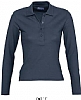 Polo Mujer Manga Larga Podium Sols - Color Denim